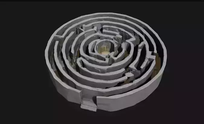 Labyrinth Quest Ancient Maze Structure