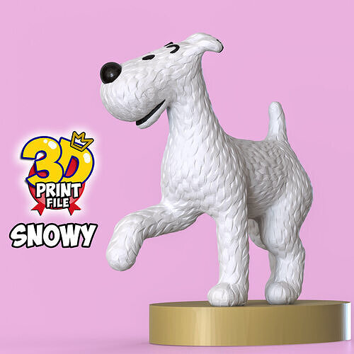 Snowy 3D model Free Size 3D print model