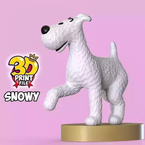 Snowy 3D model Free Size 3D print model