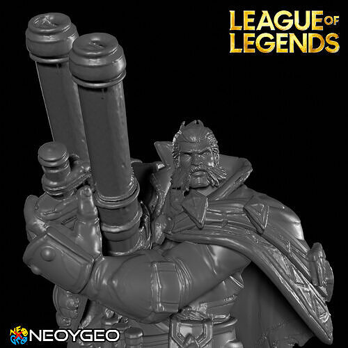 GRAVES - LEAGUE OF LEGENDS Free 3D print model
