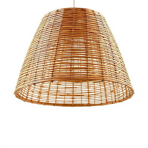 Wicker Pendant Lamp Shade Model Pack Low-poly 3D model