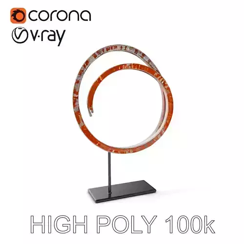 Modern Art Sculpture Model Pack