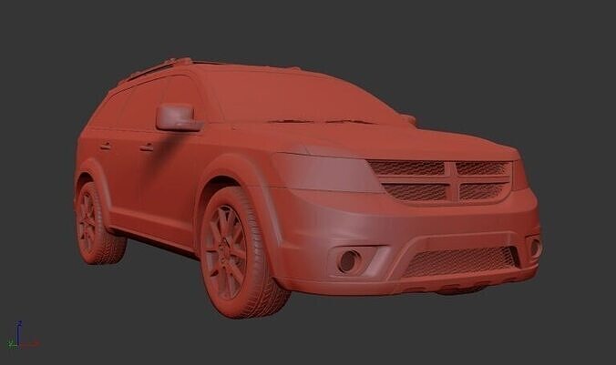 Dodge Journey 2011 3D print model