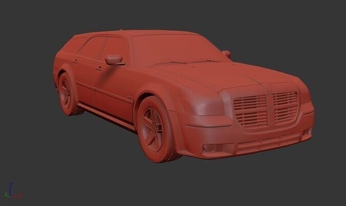 Dodge Magnum RT 2004 3D print model