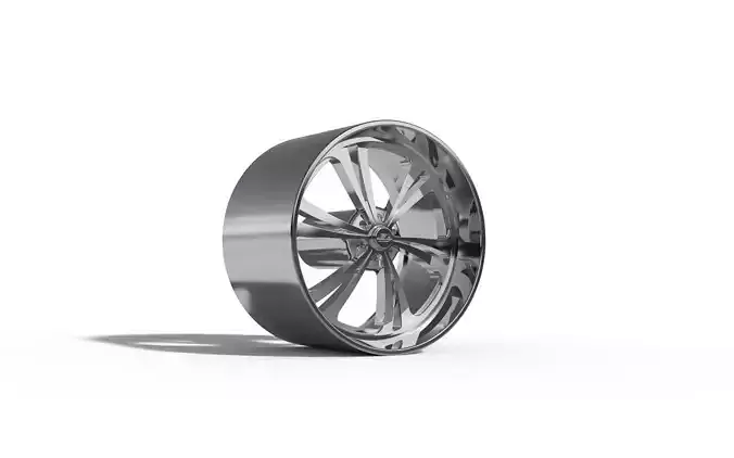 BILLET SPECIALATIES SLG56 - SWEEP 6 WHEEL  3D print model