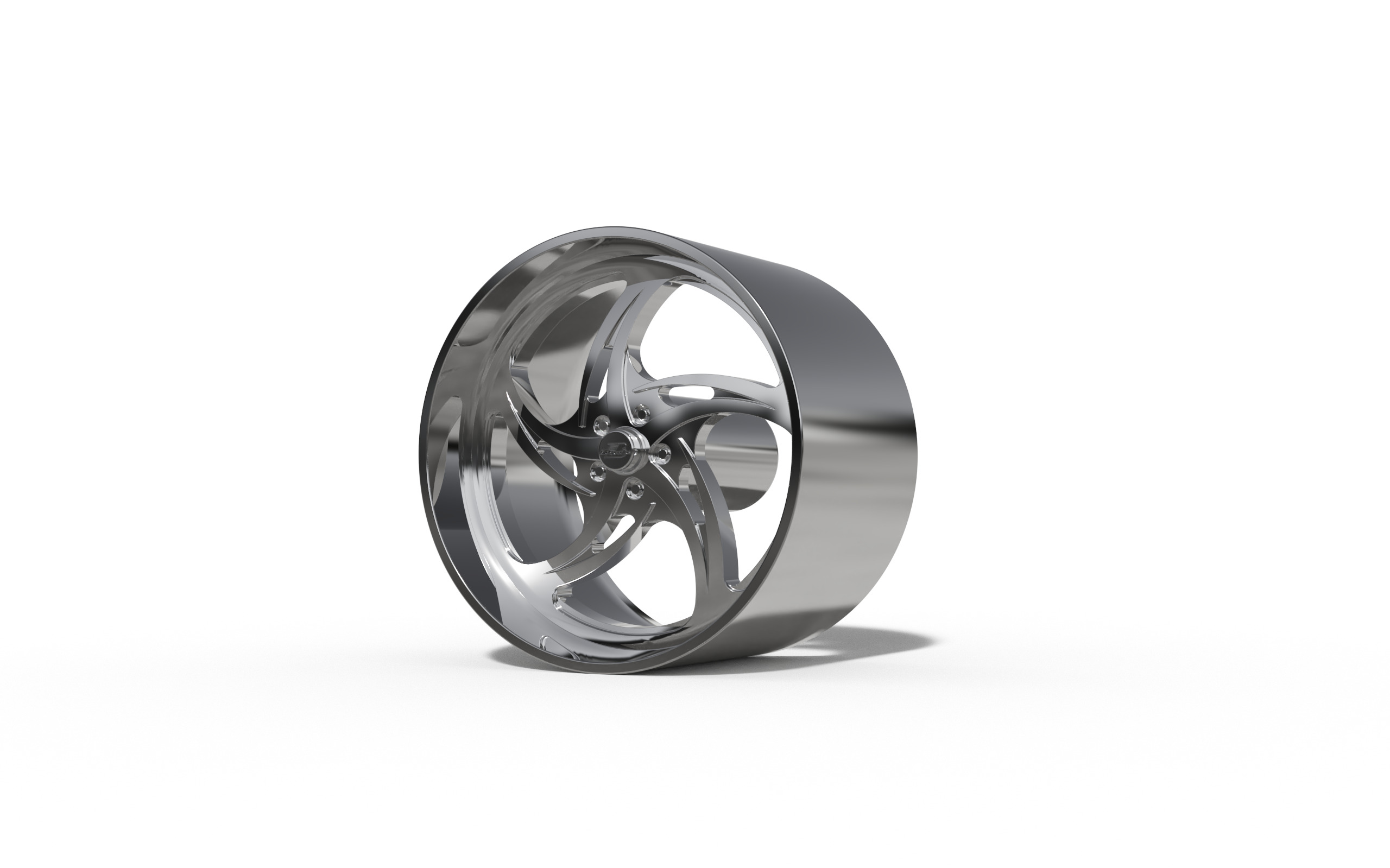 BILLET SPECIALATIES SLG85 - HURRICANE WHEEL  3D print model_1
