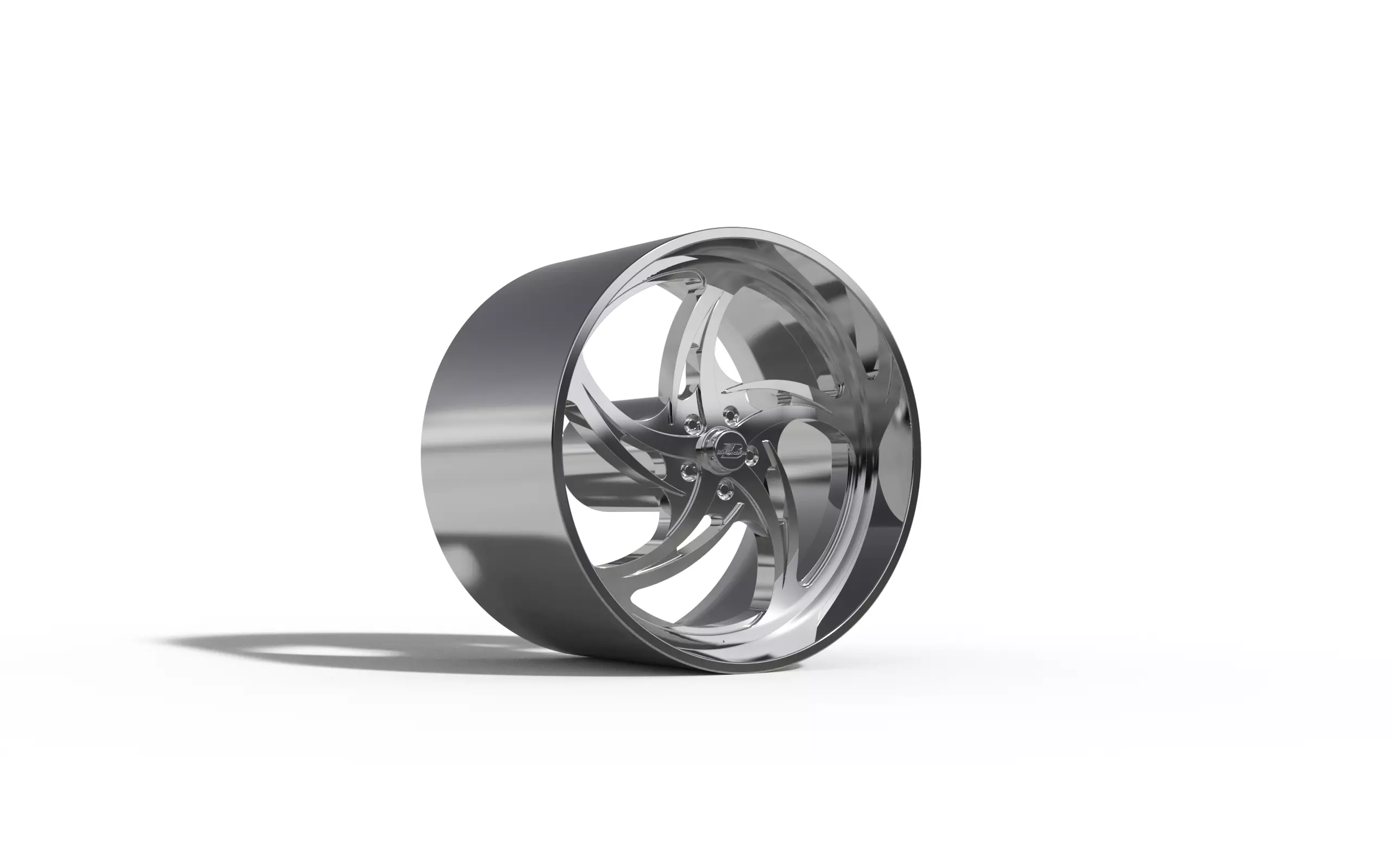 BILLET SPECIALATIES SLG85 - HURRICANE WHEEL  3D print model_0