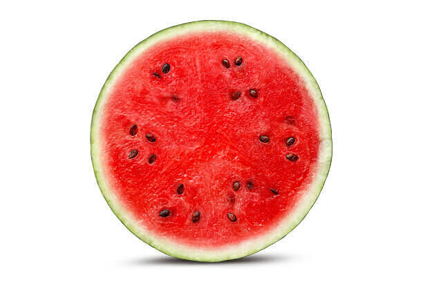 Food water melon and juice Low-poly 3D model 2