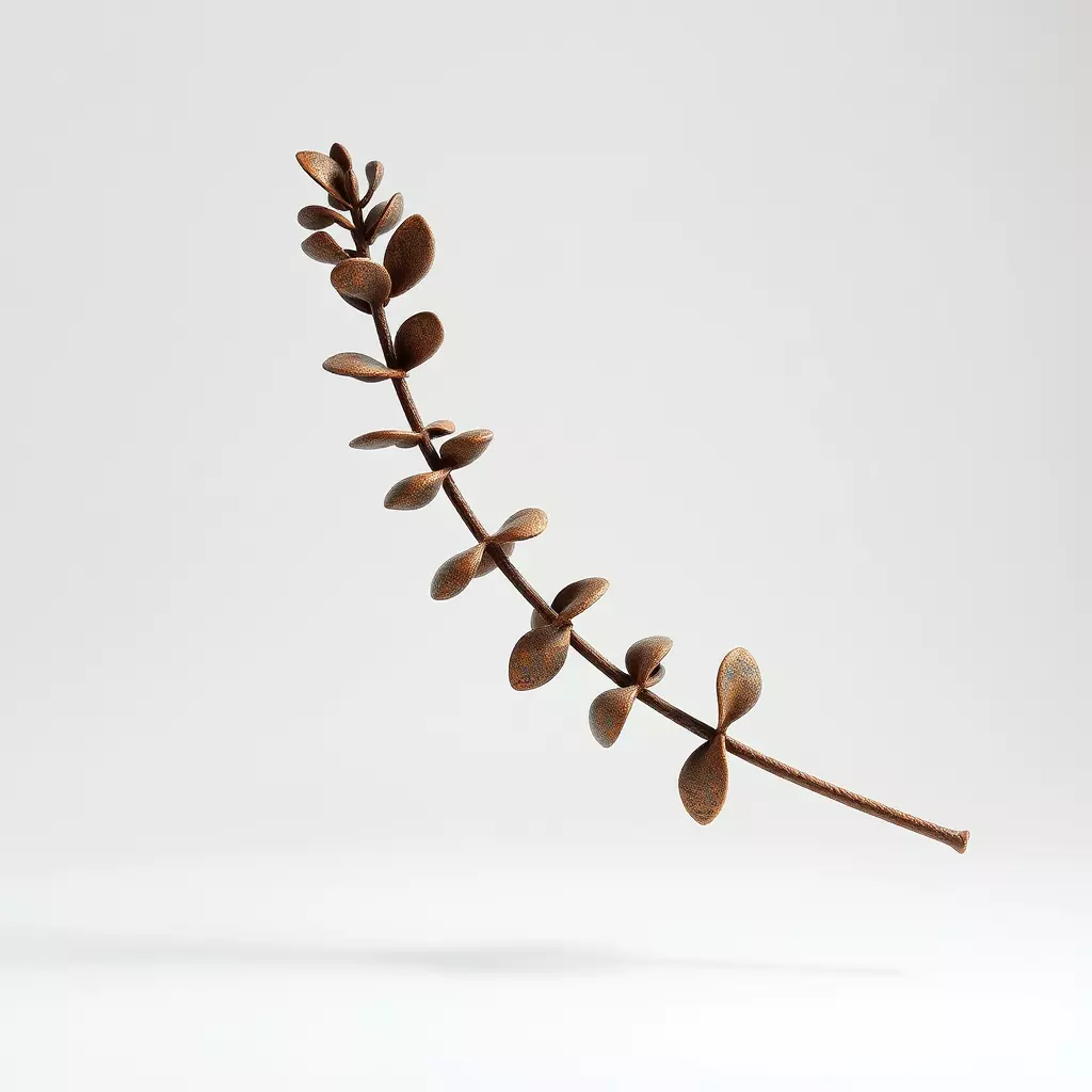 Realistic Branch with Leaves Model Pack Low-poly 3D model_0