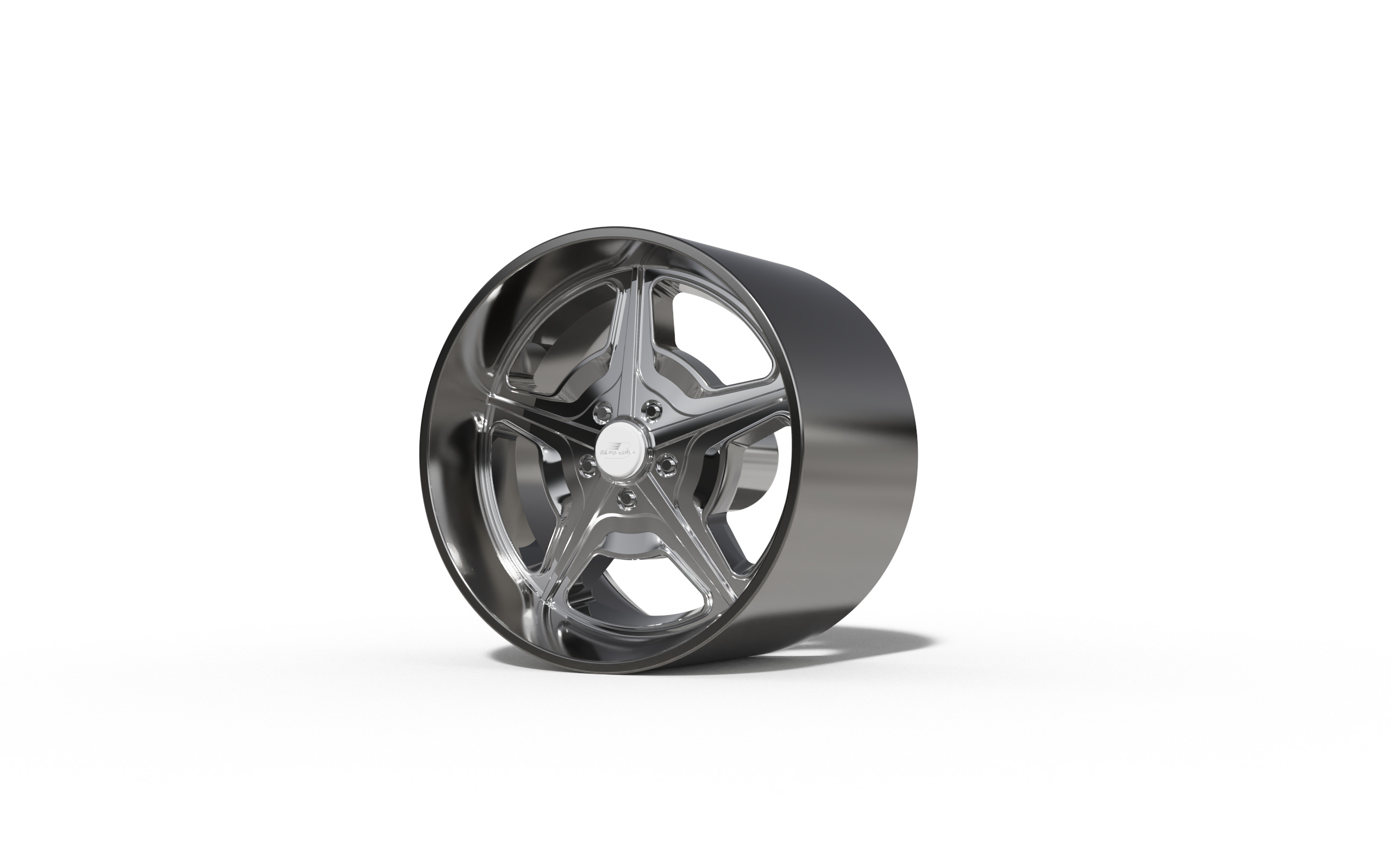 BILLET SPECIALATIES Speedway WHEEL  3D print model_1