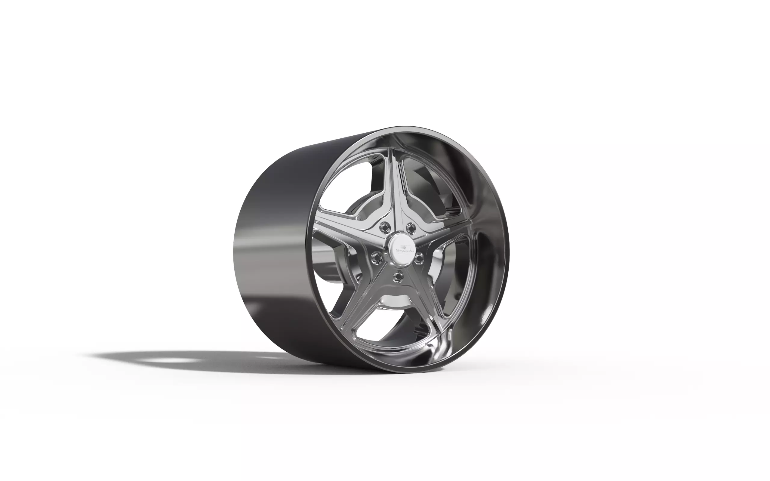 BILLET SPECIALATIES Speedway WHEEL  3D print model_0