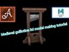 Siege weapon Shield plus  Medieval guillotine  3D Model Collection_1
