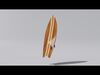Multiple surfboards with 6 different designs each 3D Model Collection_2
