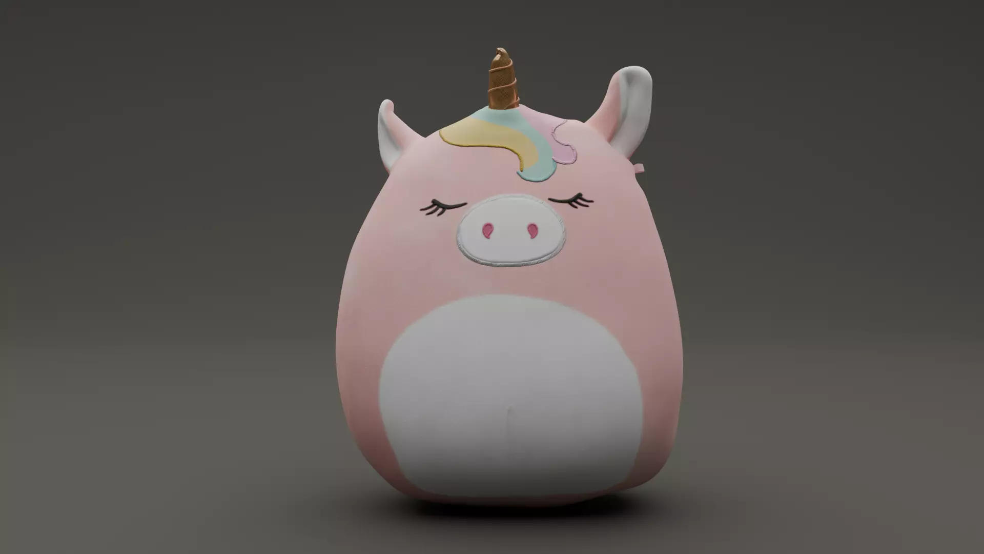 Baby toy Low-poly 3D model