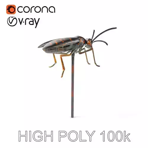 Realistic Insect Model Pack for Game and Film Production