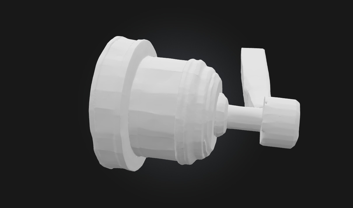 Gavel Majesty Symbolic Courtroom 3D model_7