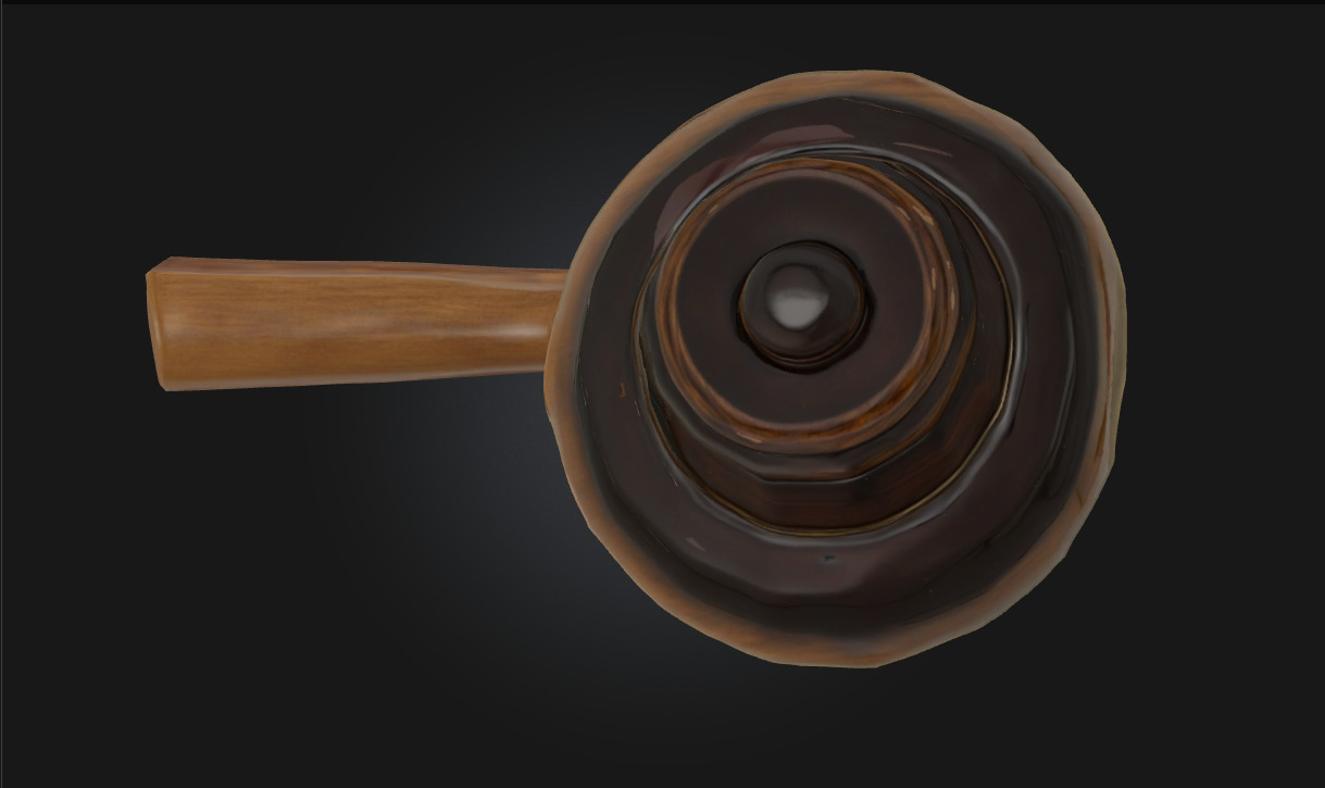 Gavel Majesty Symbolic Courtroom 3D model_4