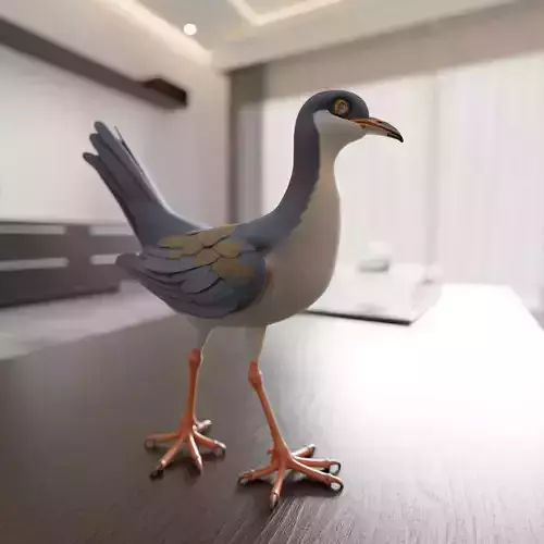 pigeon  3D print model
