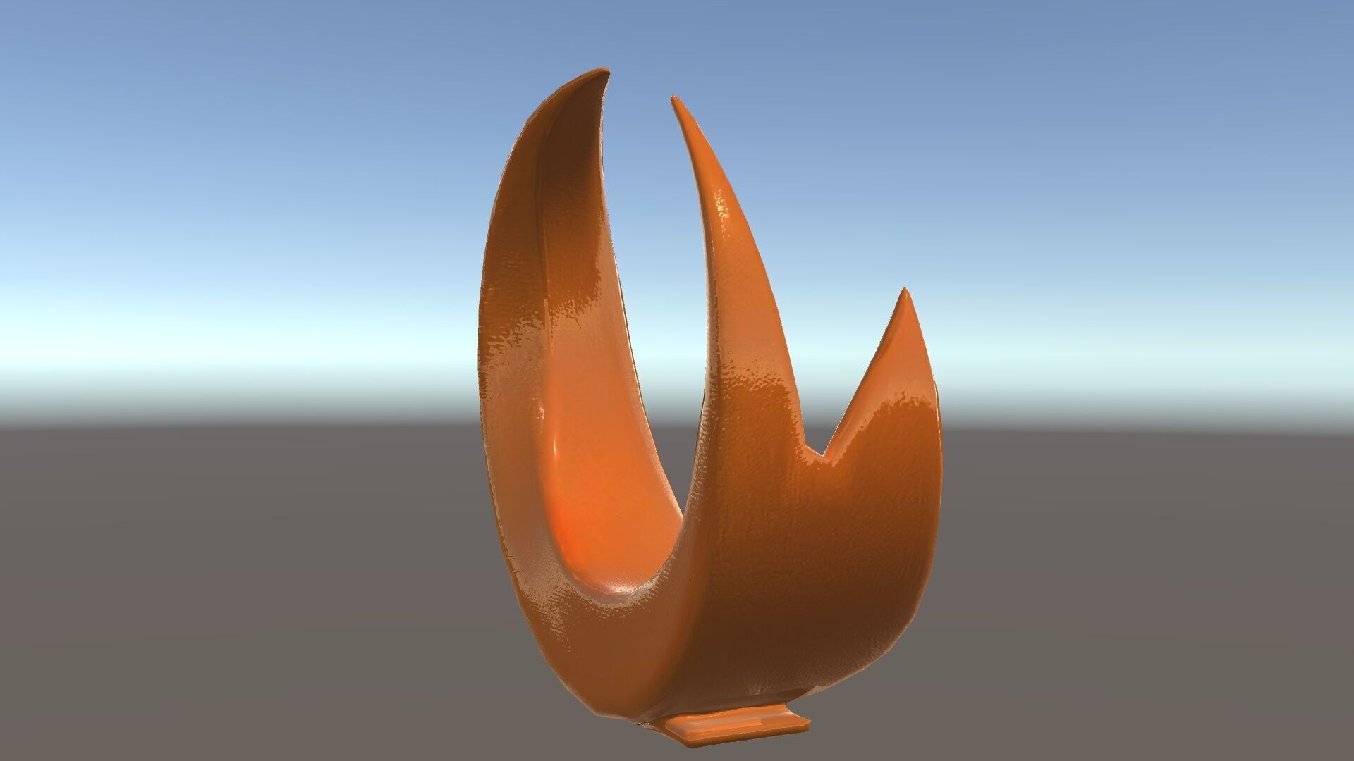 Abstract Metal Sculpture Model Pack Low-poly 3D model_34
