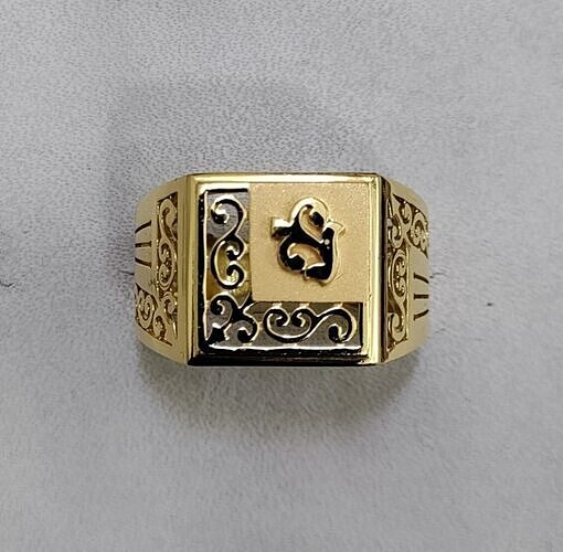 Gents Ring 3D print model