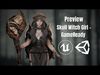 Skull Witch - GameReady Low-poly 3D model_1