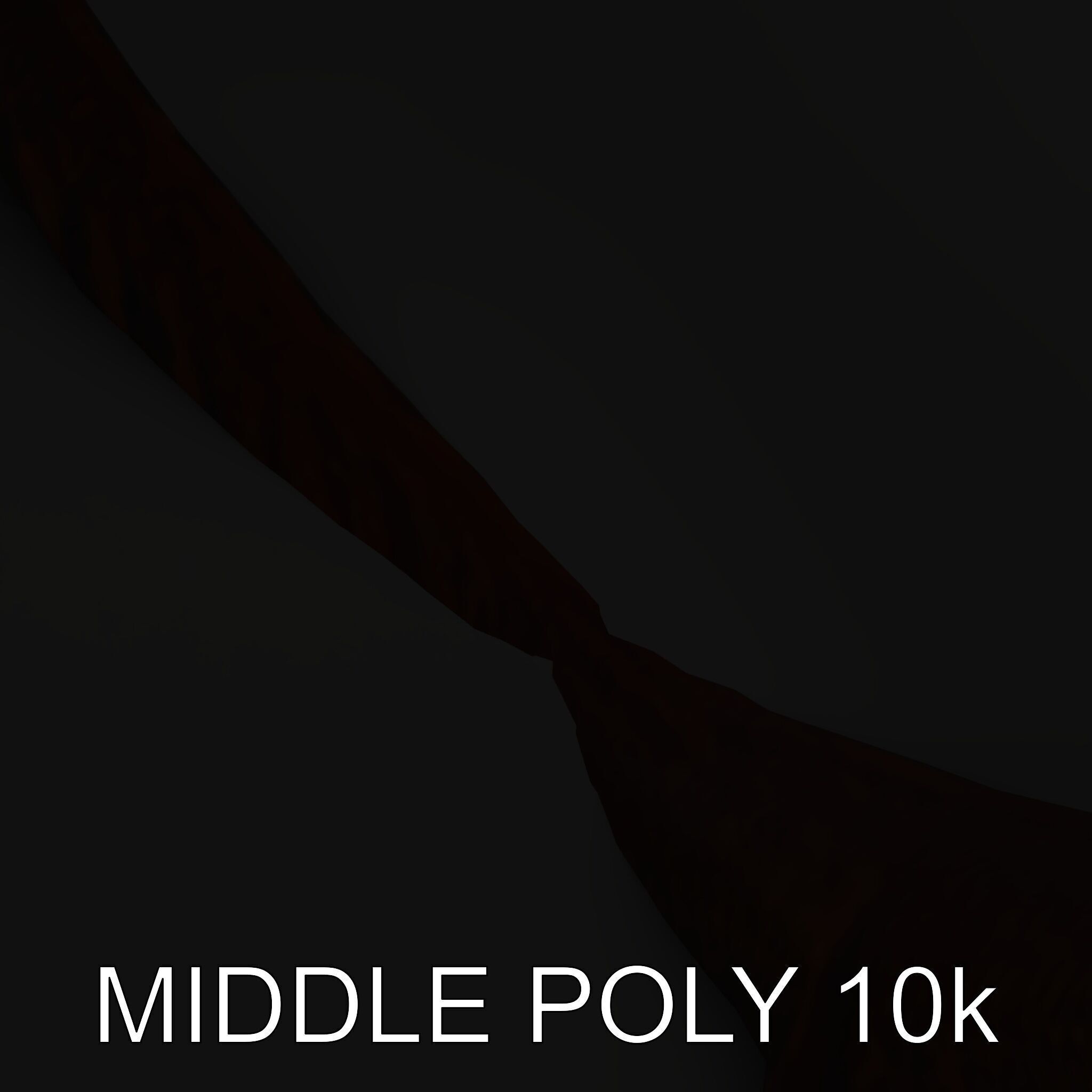 Rustic Spiral Sculpture model pack Low-poly 3D model_10