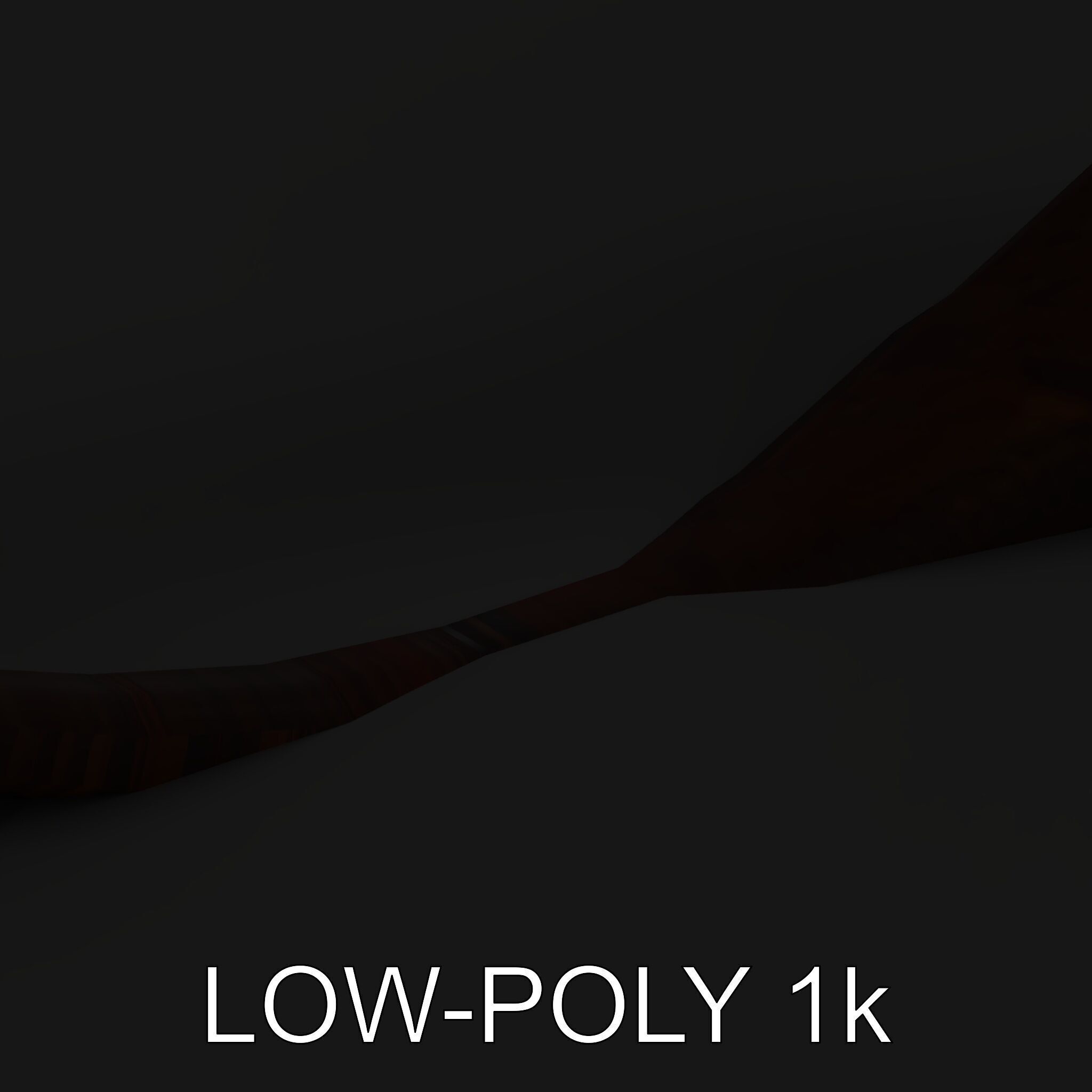 Rustic Spiral Sculpture model pack Low-poly 3D model_11