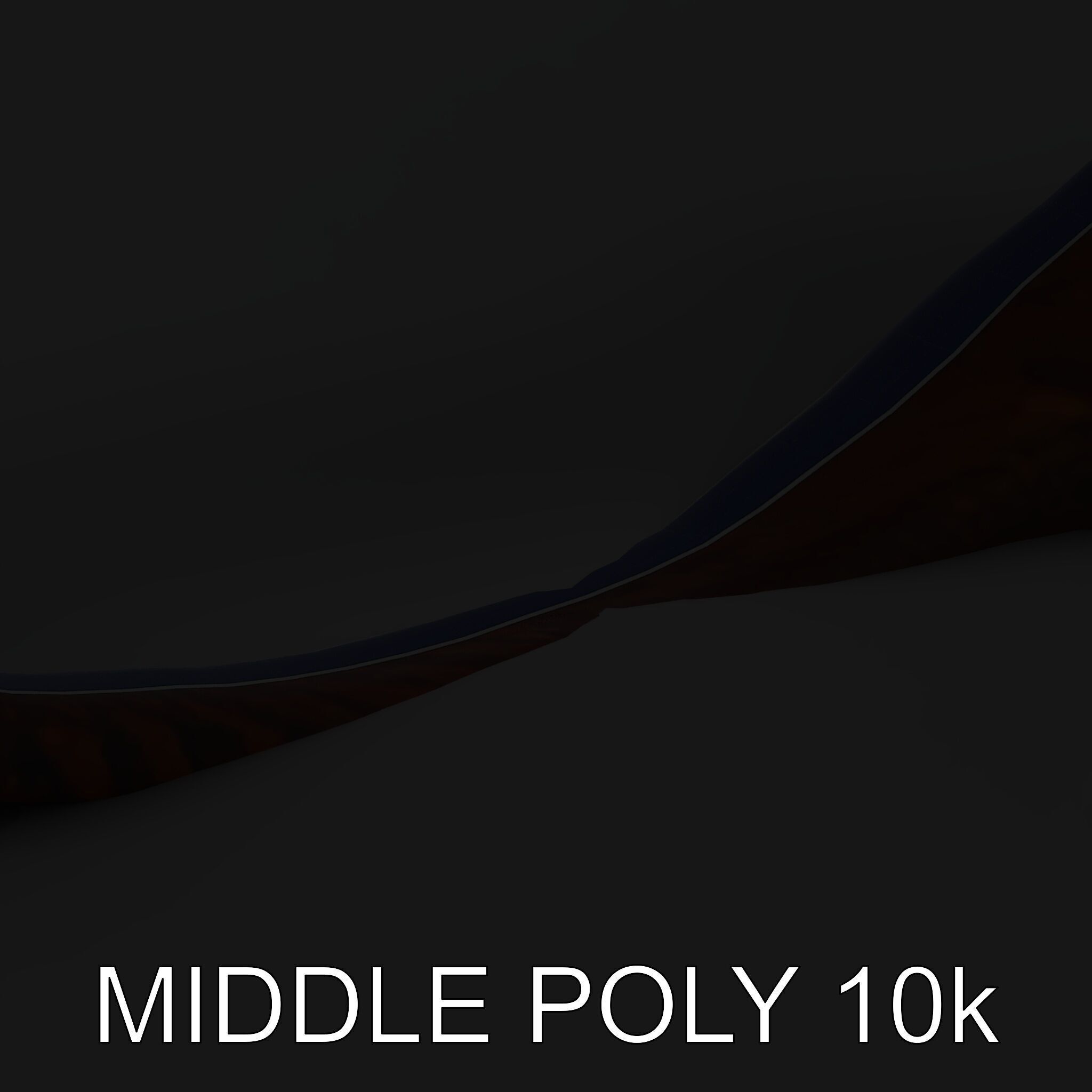 Rustic Spiral Sculpture model pack Low-poly 3D model_27