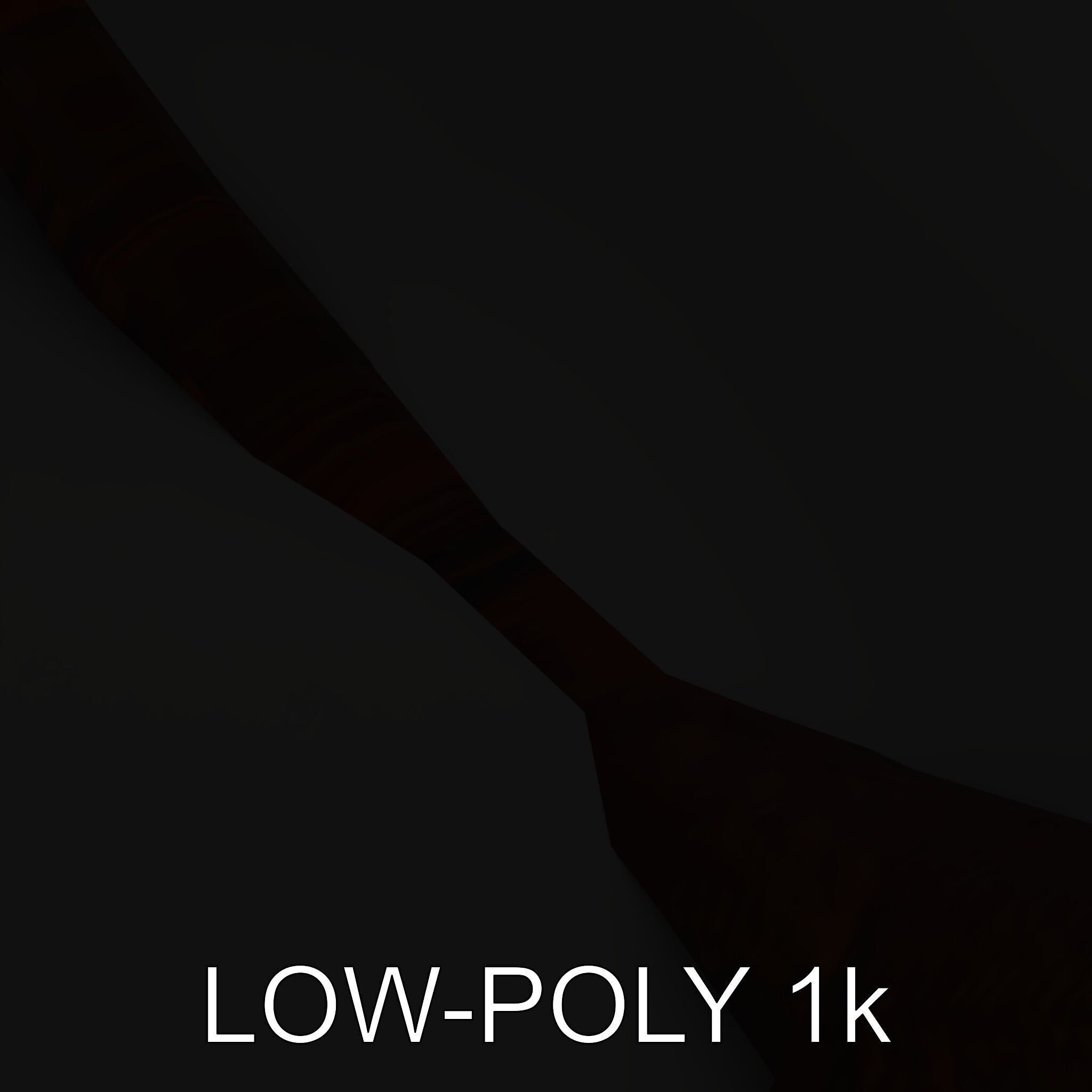 Rustic Spiral Sculpture model pack Low-poly 3D model_17