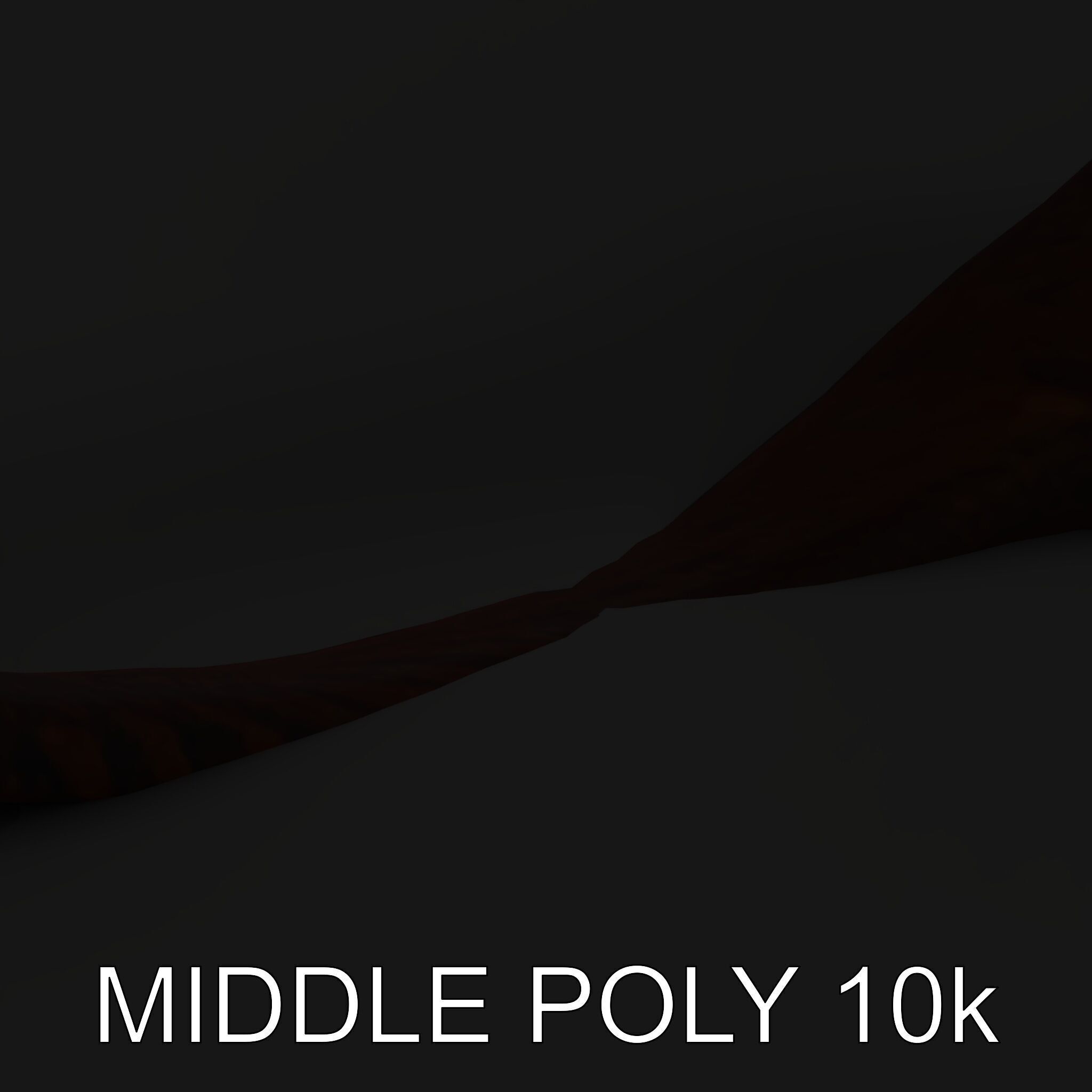 Rustic Spiral Sculpture model pack Low-poly 3D model_8