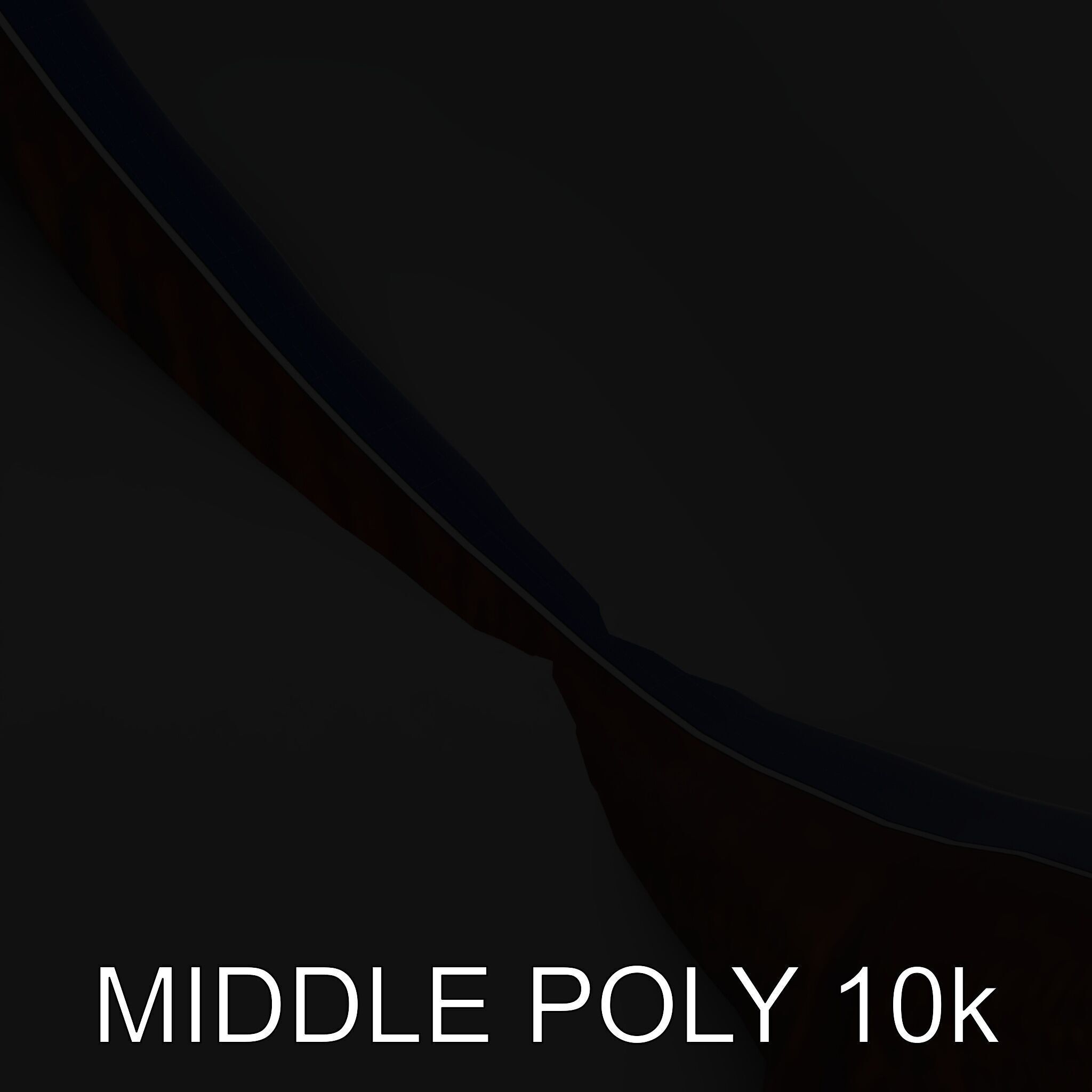 Rustic Spiral Sculpture model pack Low-poly 3D model_19