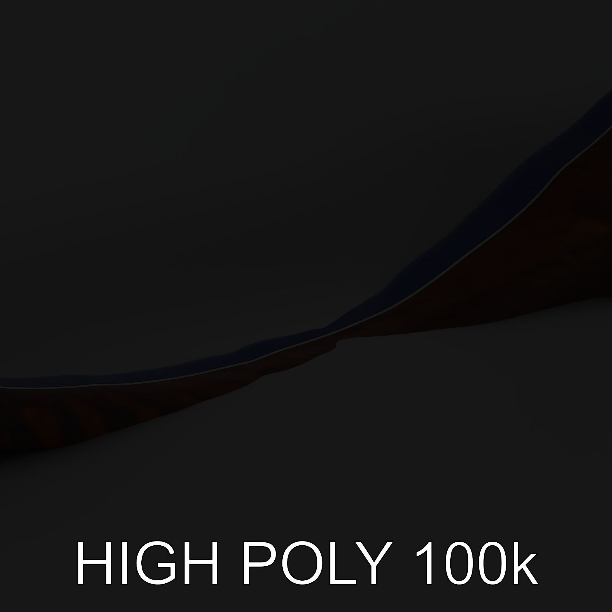 Rustic Spiral Sculpture model pack Low-poly 3D model_15