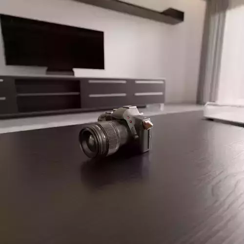 photo camera 3D print model