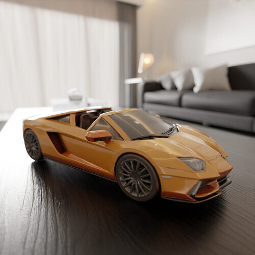 super sports 3D print model