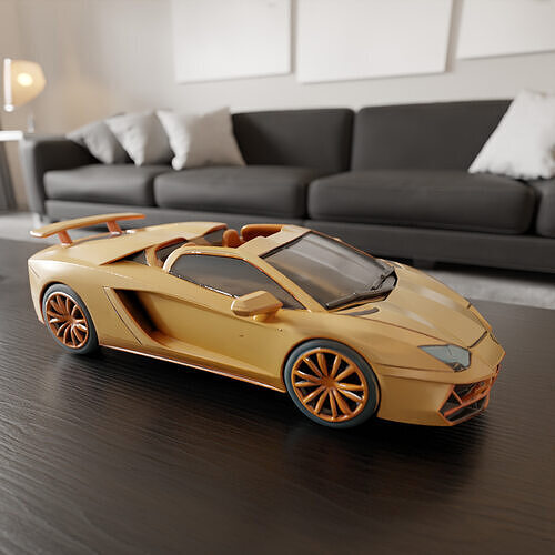 super sports 3D print model