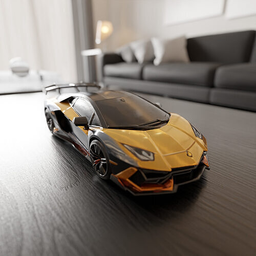 super sports 3D print model