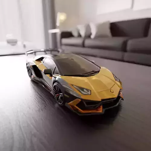 super sports 3D print model