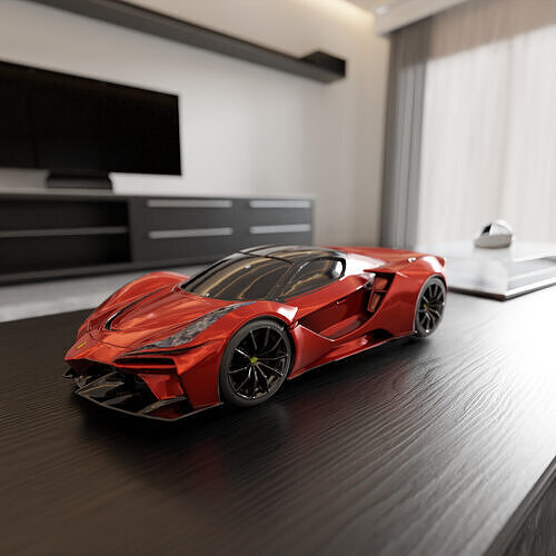 super sports 3D print model