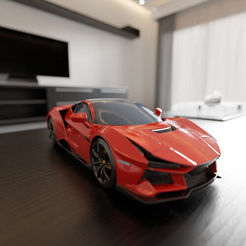 super sports 3D print model