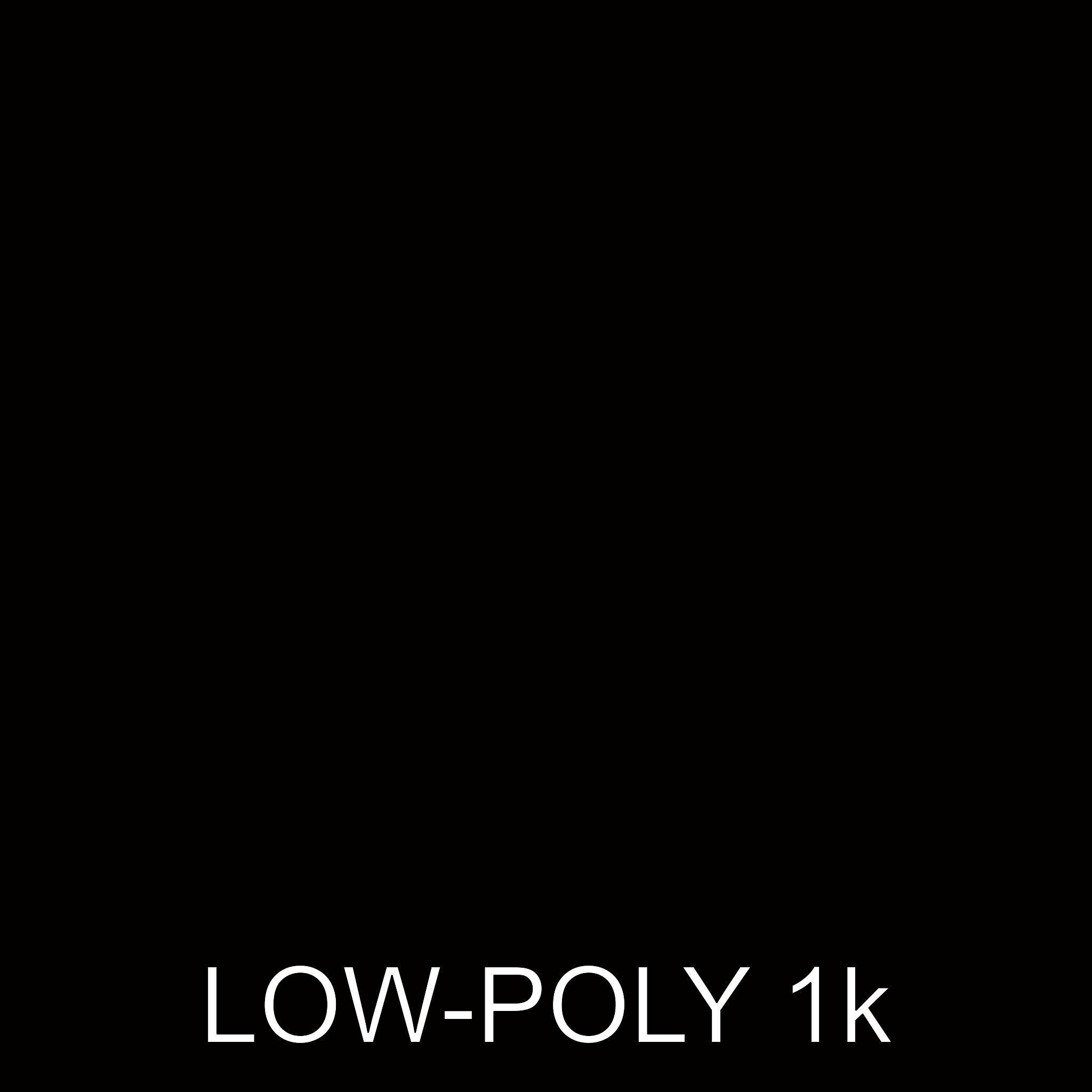 Rustic Industrial Metal Aframe Table Leg Model Pack Low-poly 3D model_11