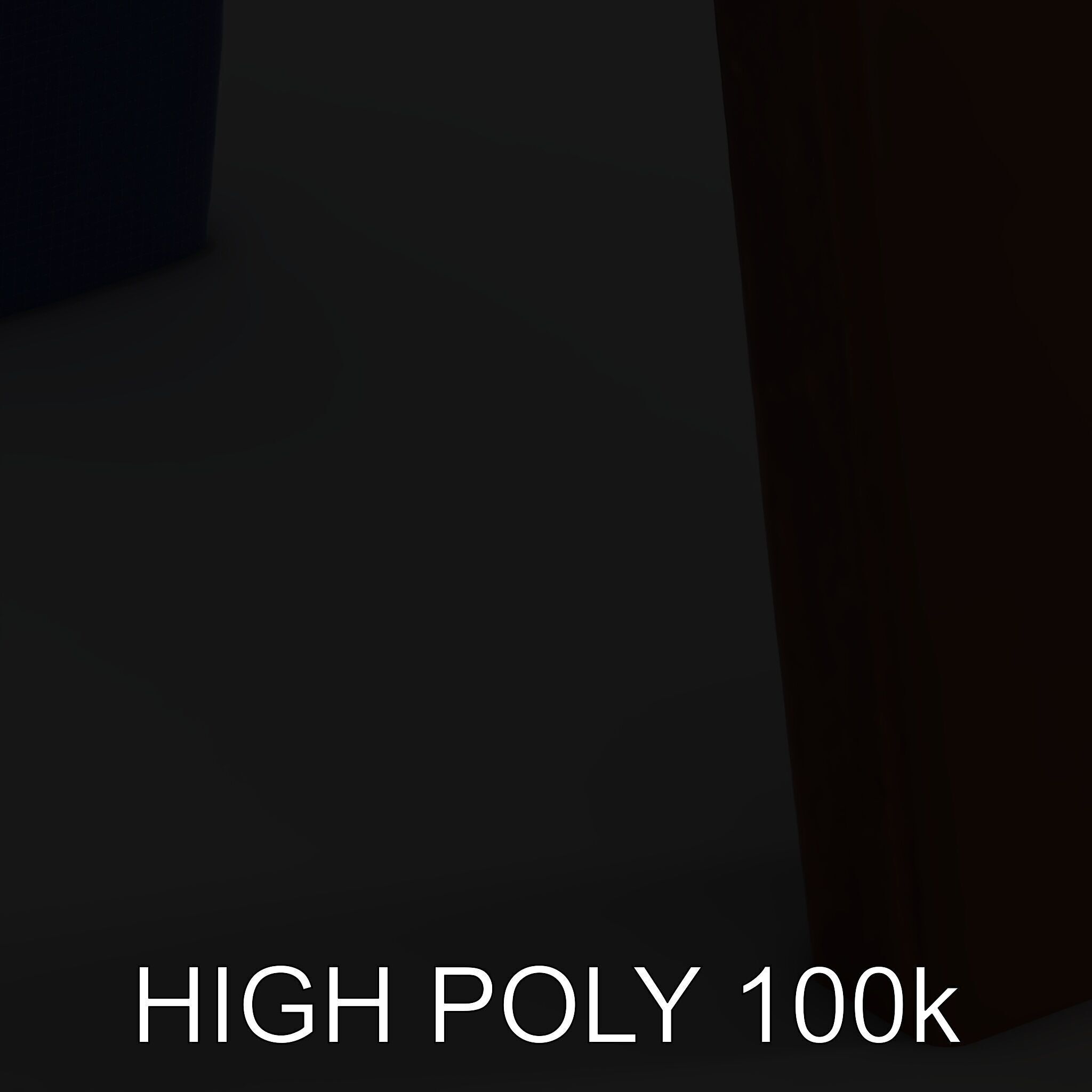 Rustic Industrial Metal Aframe Table Leg Model Pack Low-poly 3D model_18