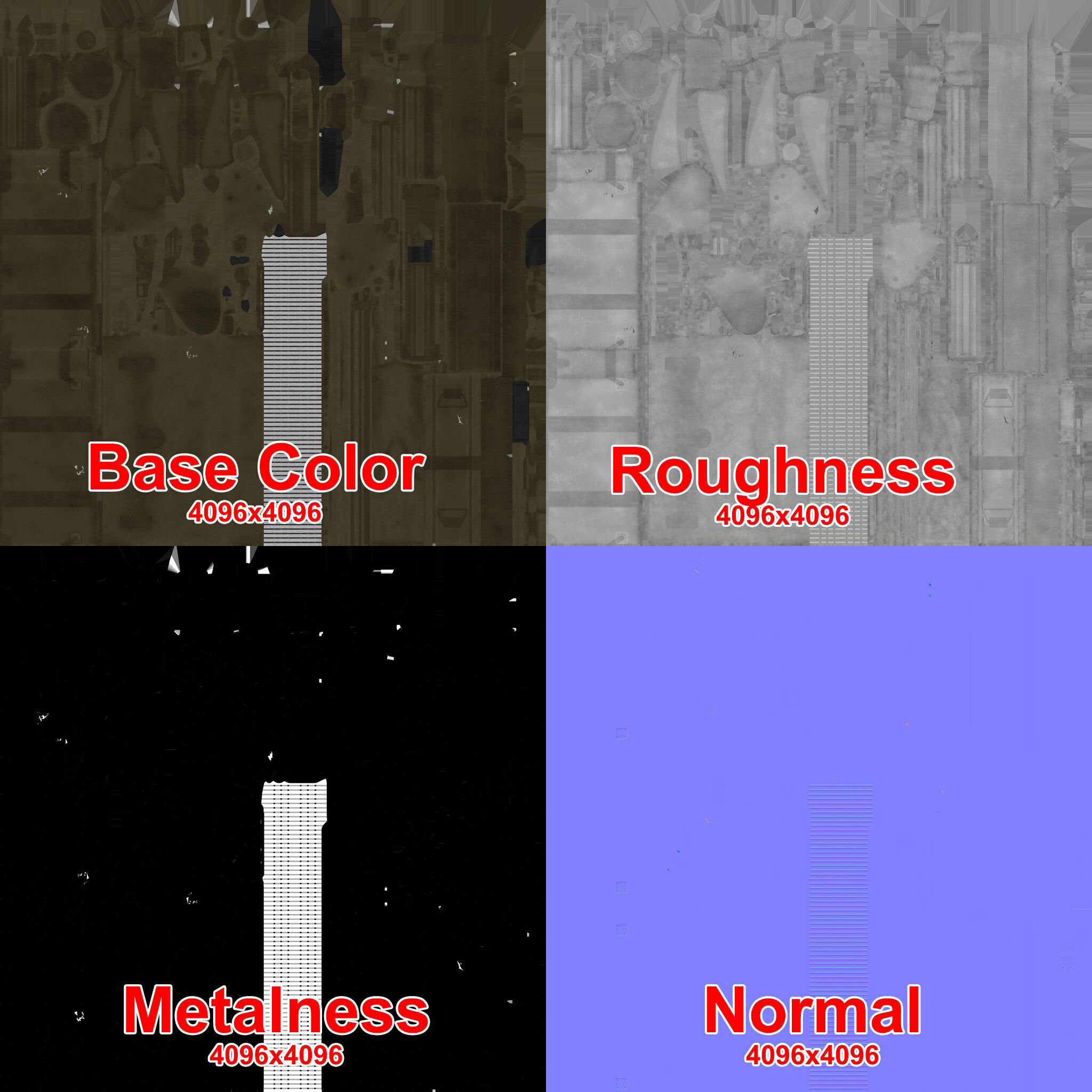 Machine Gun M-60D With Helicopter Mount Low-poly 3D model_15