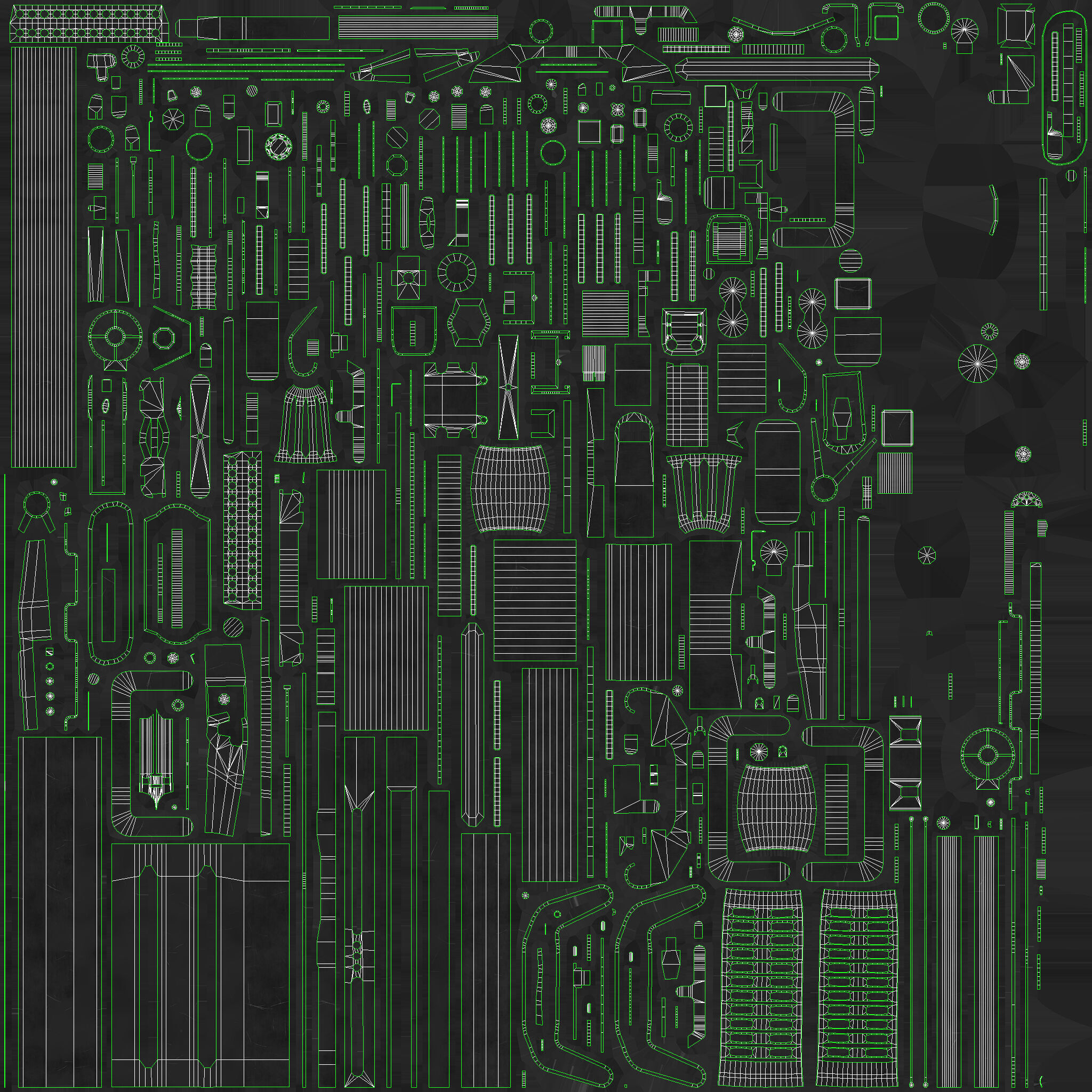Machine Gun M-60D With Helicopter Mount Low-poly 3D model_13