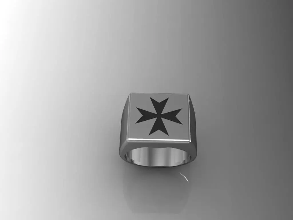 sign ring 3D print model