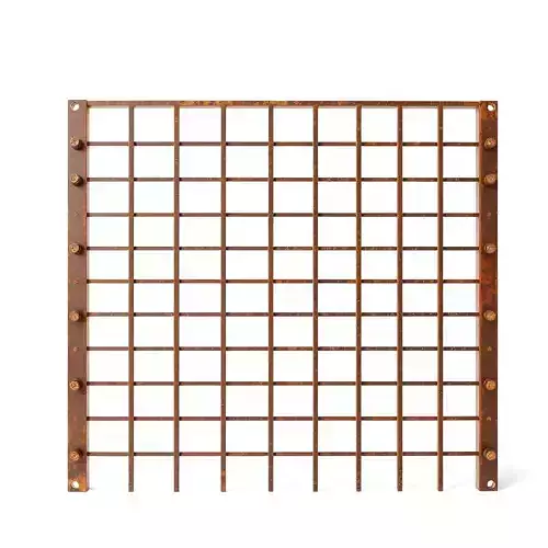 Rustic Metal Grid Panel model pack