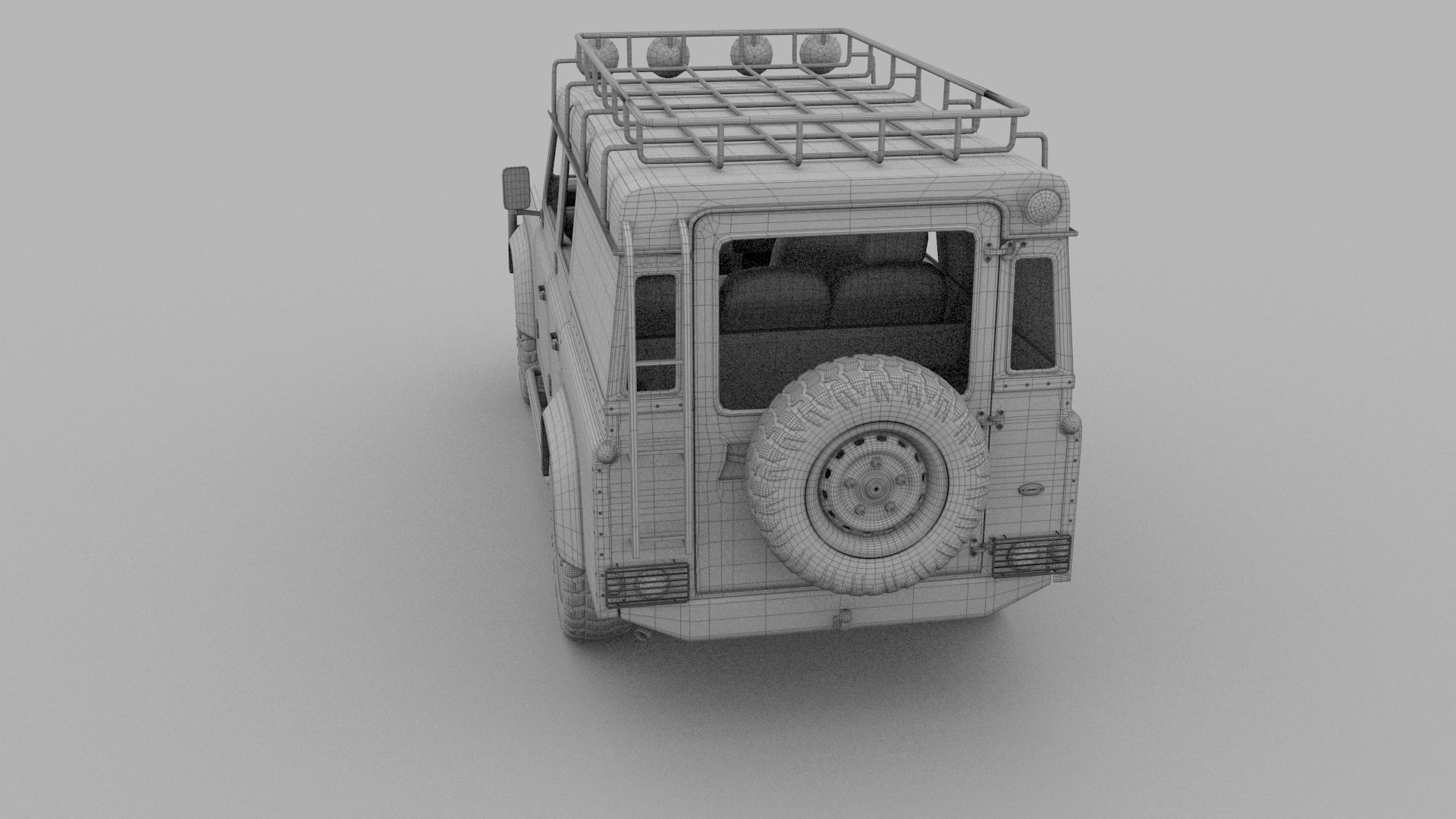 Full Land Rover Defender 110 Utility Station Wagon rev 3D model_72