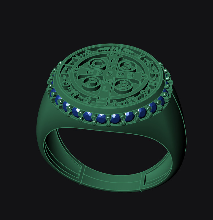 ANILLO SAN BENITO  3D print model_5