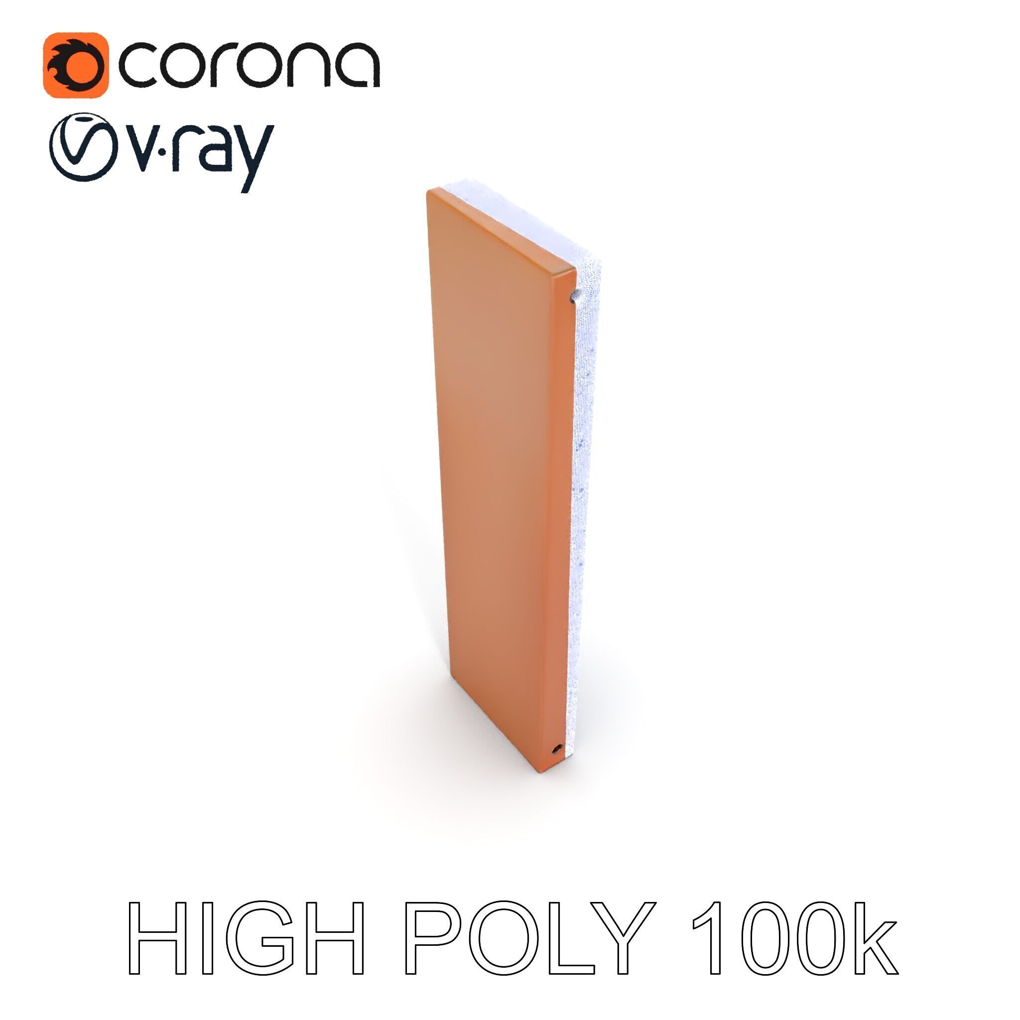 Perforated Metal Panel Wall Model Pack Low-poly 3D model_32