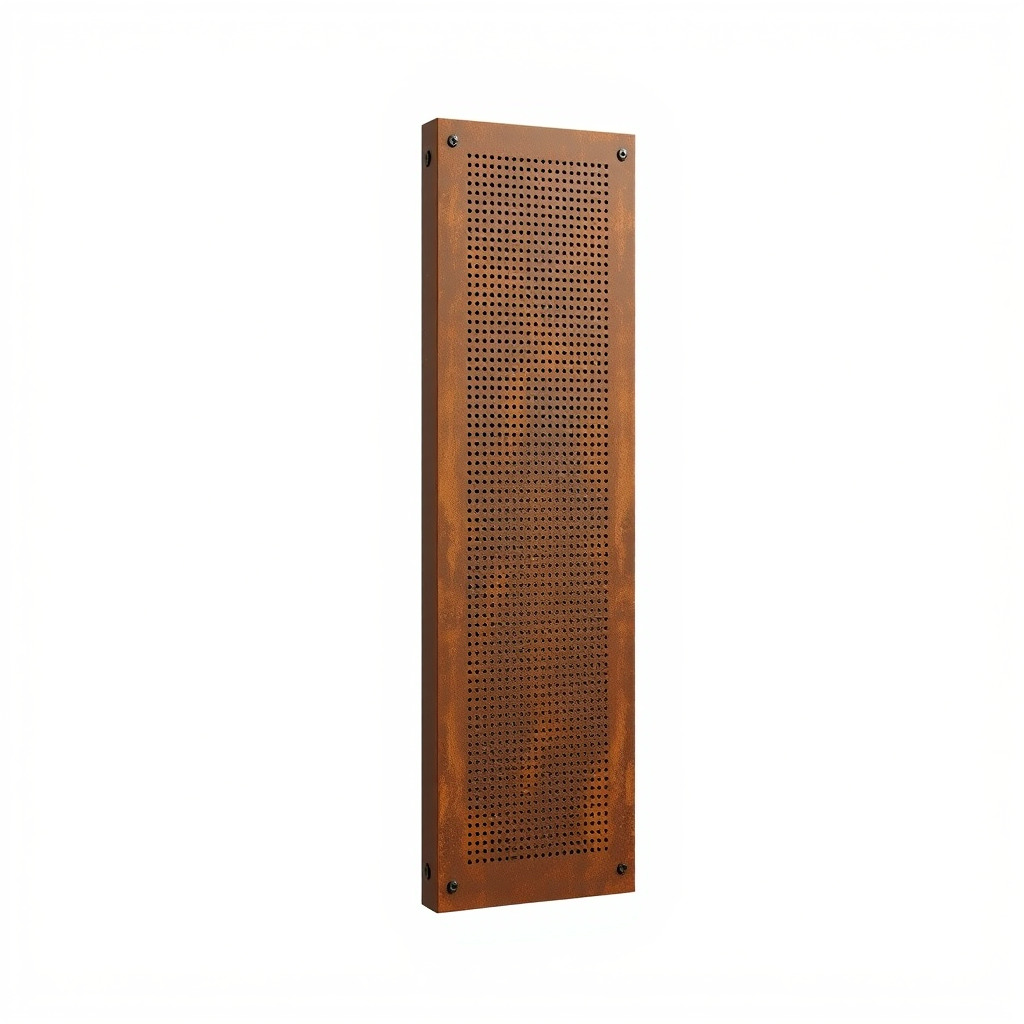 Perforated Metal Panel Wall Model Pack Low-poly 3D model_2