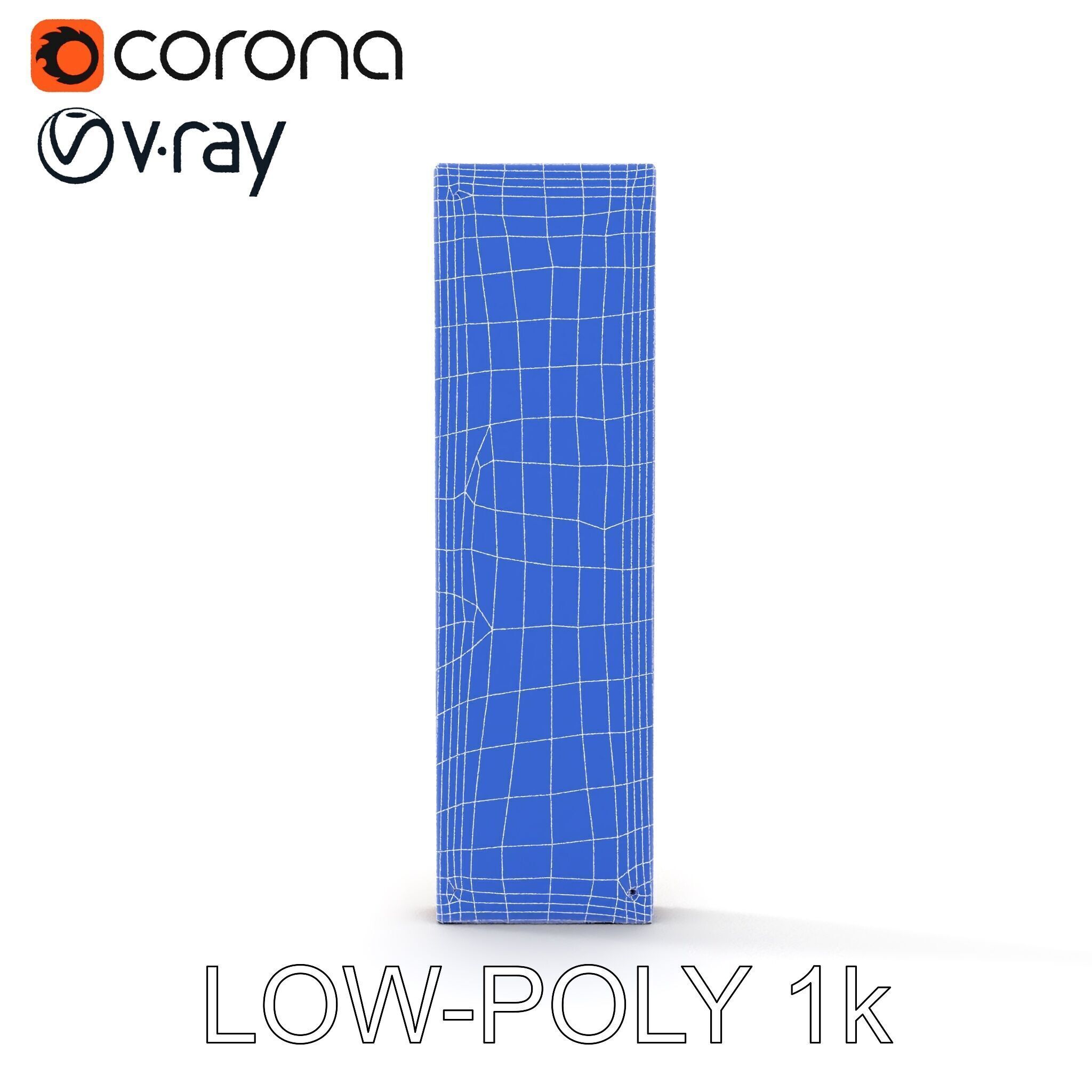 Perforated Metal Panel Wall Model Pack Low-poly 3D model_20